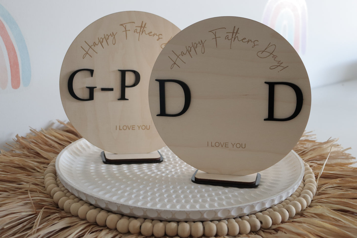 Fathers Day | Personalised Handprint Sign