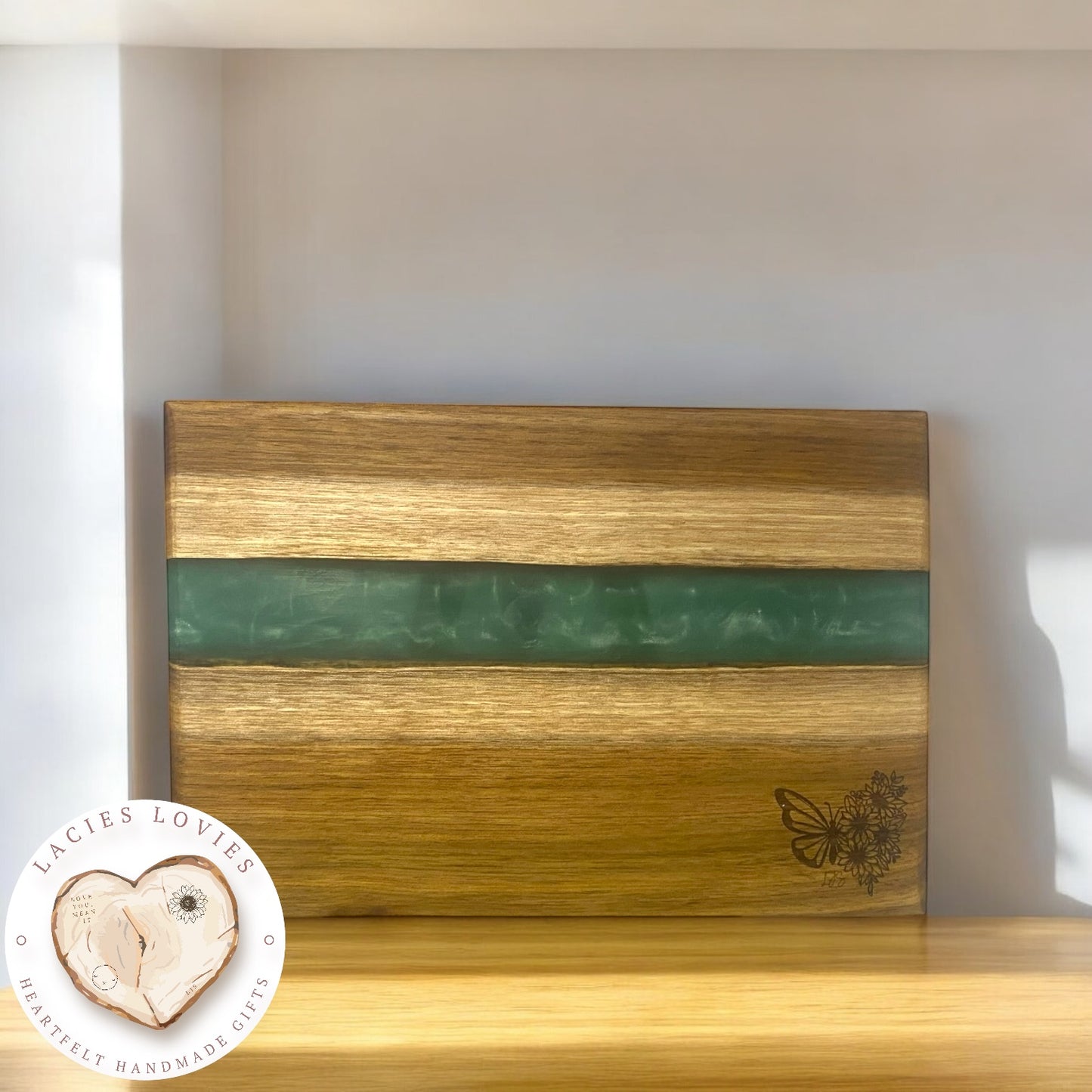 Handcrafted Wooden Serving Board