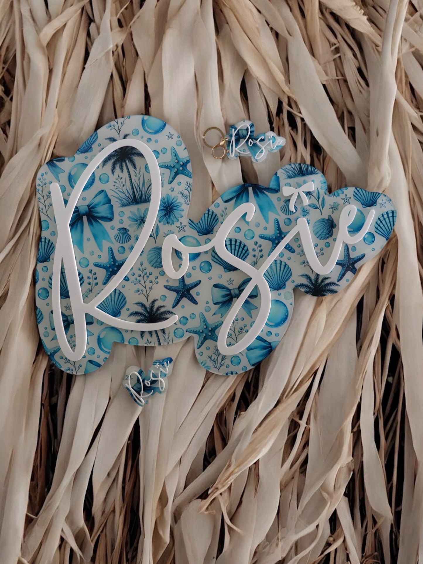 Double Layer Name Sign