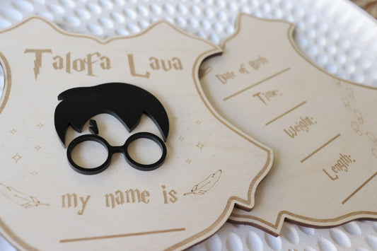 Baby Announcement Plaques