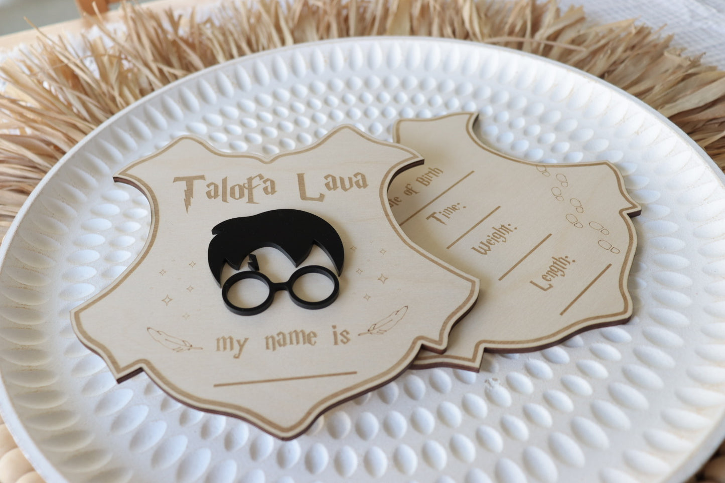 Baby Announcement Plaques