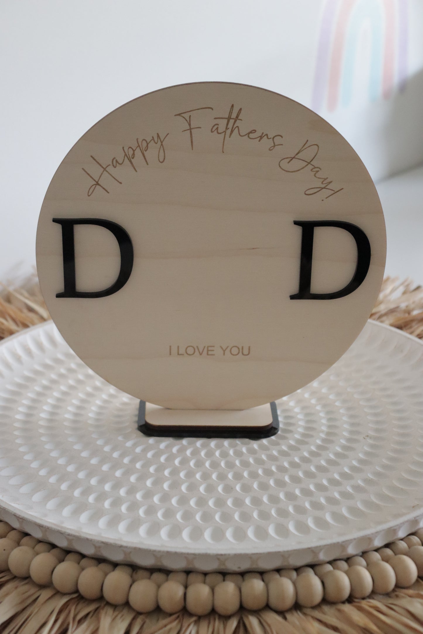 Fathers Day | Personalised Handprint Sign