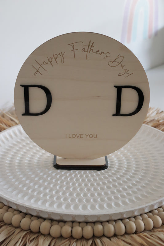 Fathers Day | Personalised Handprint Sign