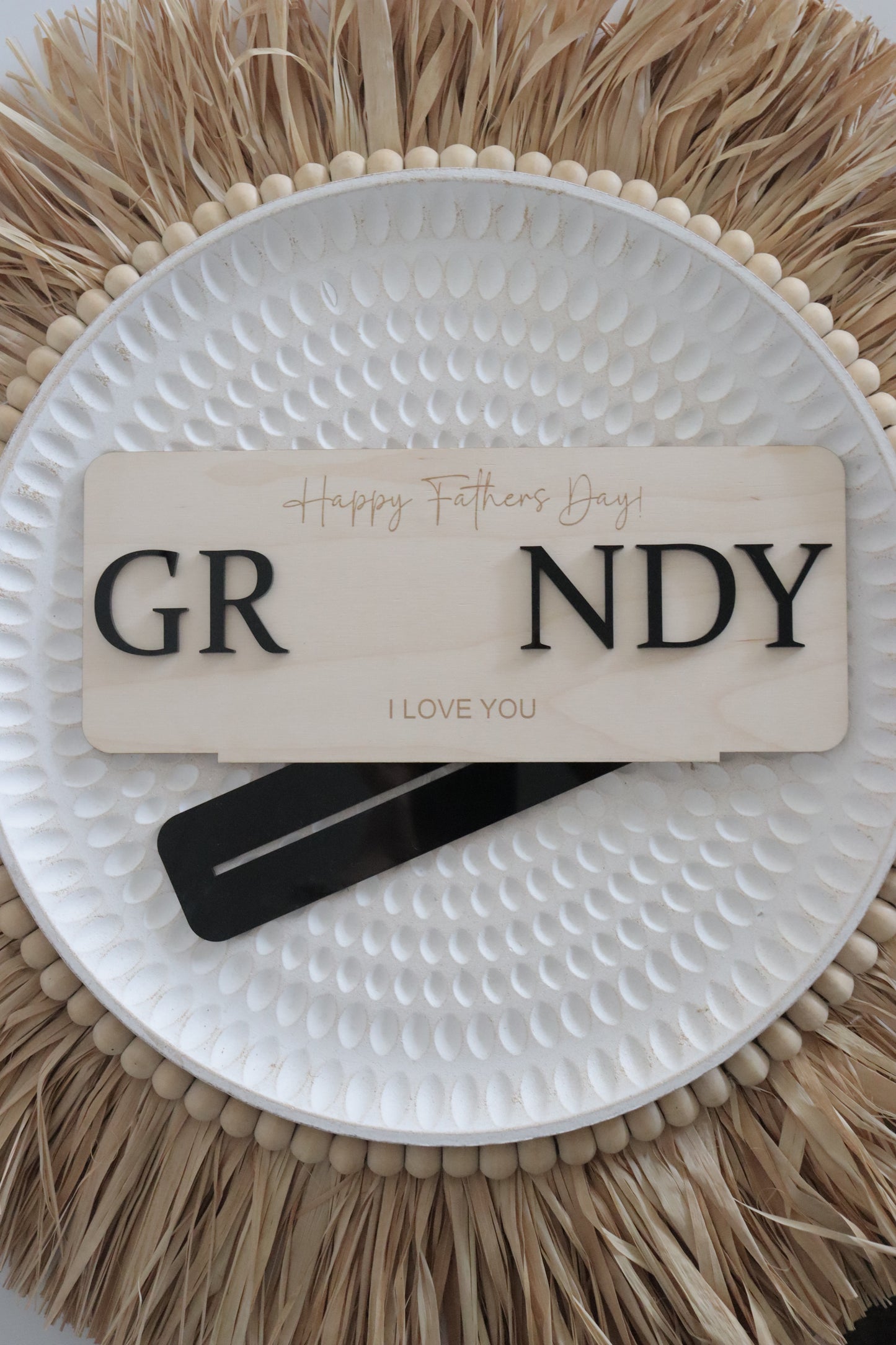 Fathers Day | Personalised Handprint Sign
