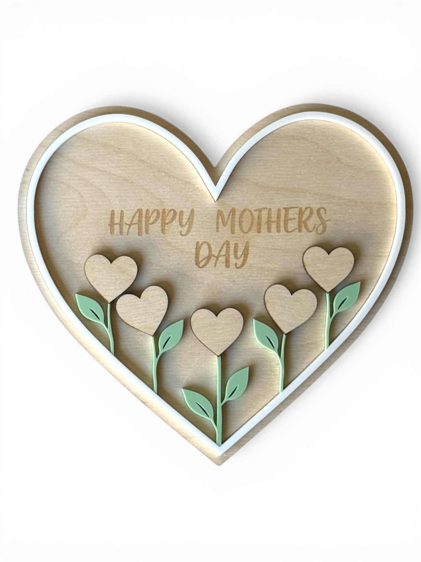 Mothers Day | Finger Print Heart